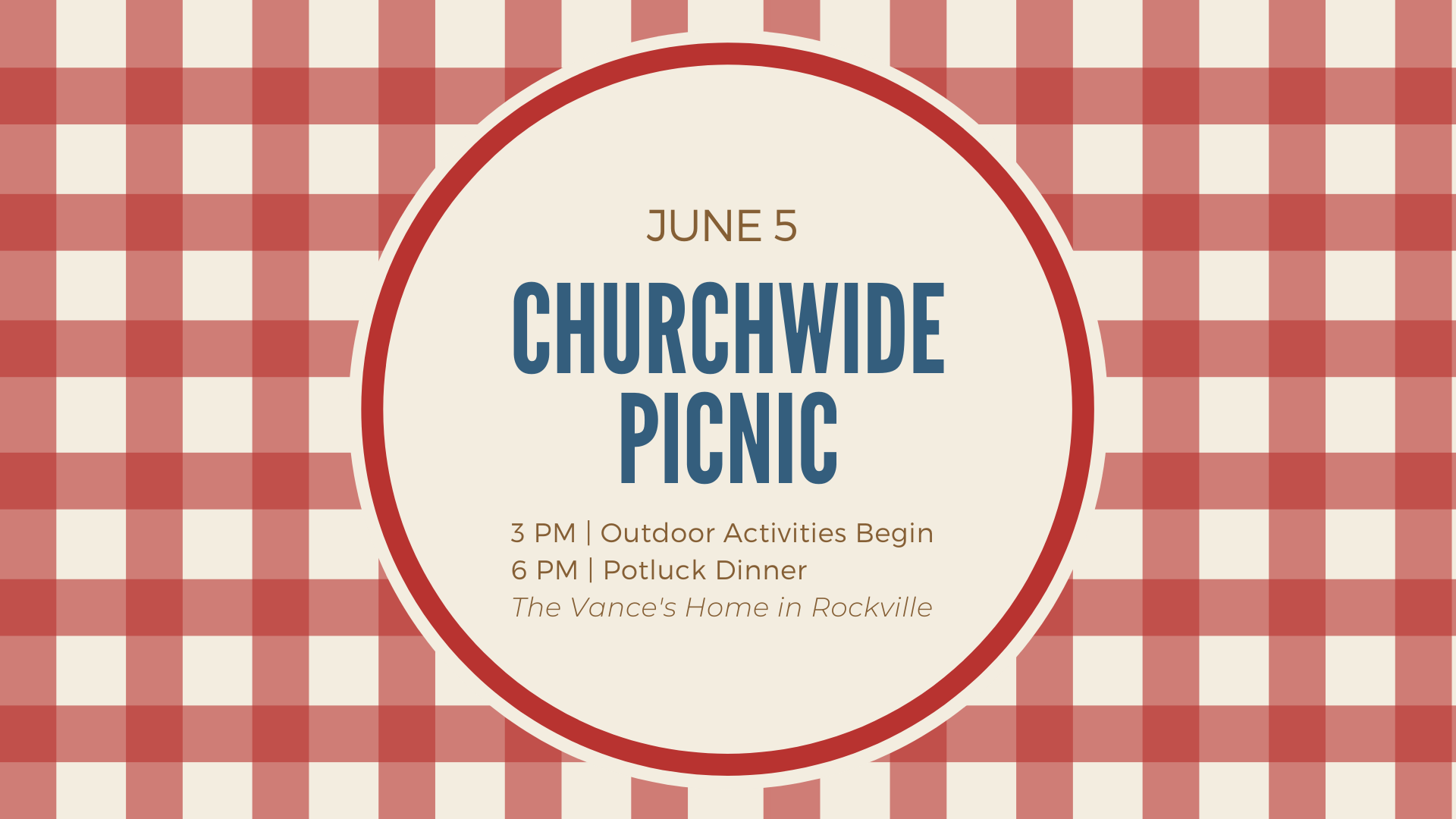 churchwide picnic