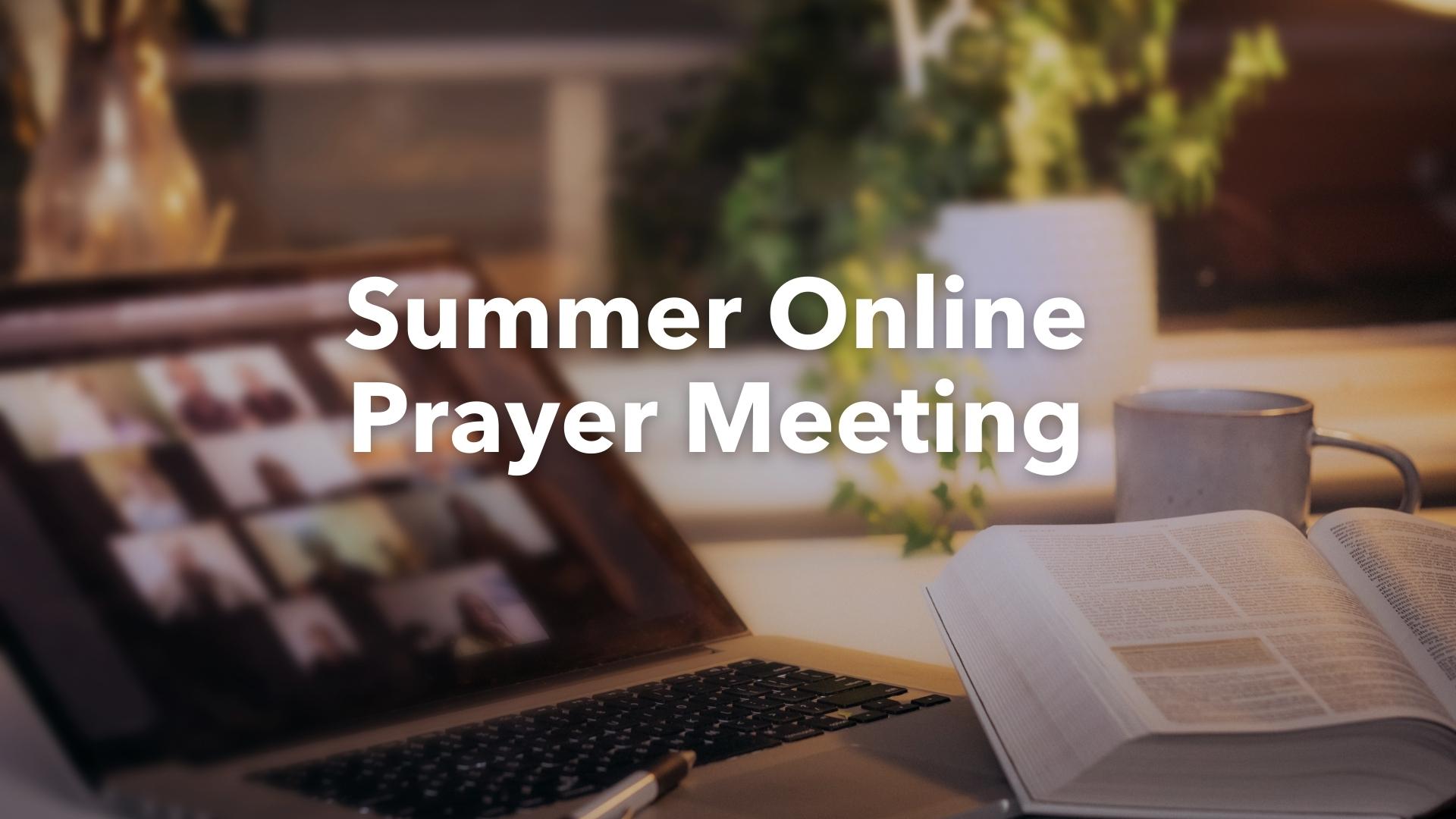online prayer meeting